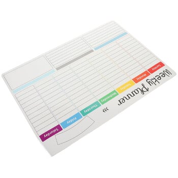 Μέγεθος A3 Magnetic Weekly Monthly Planner Erasable White Boards Ψυγείο Magnet Ευέλικτο καθημερινό σχέδιο μηνυμάτων