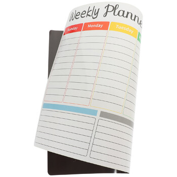 Μέγεθος A3 Magnetic Weekly Monthly Planner Erasable White Boards Ψυγείο Magnet Ευέλικτο καθημερινό σχέδιο μηνυμάτων