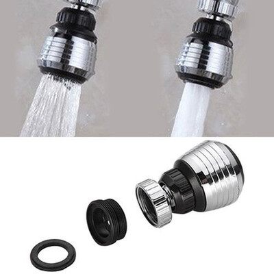 Aleekit Rotation Faucet Aerator Splash Βρύσης κουζίνας Extend Water Nozzle Faucet Adapter Faucet Bubbler Robotic Arm Faucet Extender