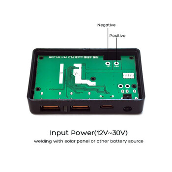 Соларен контролер 5V 9V 12V 15V 20V стабилизатор на напрежението с Type-C PD DC USB QC 2.0 3.0 изходни портове за Направи си сам зарядно устройство за слънчев панел.