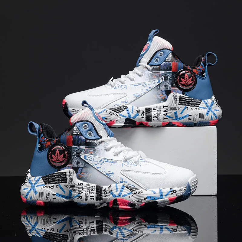 Mrežaste parne mekane, udobne, prozračne, dizajn s finim remenom, uniseks 2024, nove visokokvalitetne sveobuhvatne košarkaške tenisice od mikrofibre