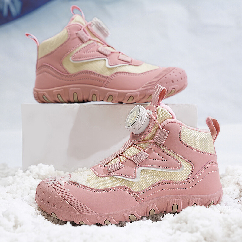 Dječje cipele za planinarenje protiv klizanja Zimski pliš Dječje tenisice za planinarenje četiri sezone Cipele za penjanje Dječja sportska obuća za dječake i djevojčice