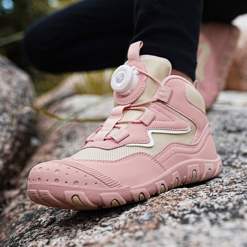 Dječje cipele za planinarenje protiv klizanja Zimski pliš Dječje tenisice za planinarenje četiri sezone Cipele za penjanje Dječja sportska obuća za dječake i djevojčice