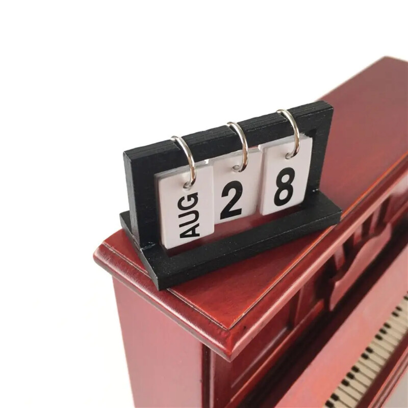 Mini kalendar Dekoracija uredskog stola Komplet ukrasa za stojeći stolni kalendar Dekoracija radnog stola Mini kalendar