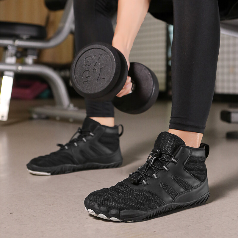 Zimske čizme za muškarce Žene Snježne bose noge na otvorenom Neklizajuće tople krznene tenisice Gležnjače vodootporne planinarske cipele za planinarenje