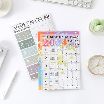 2025 2024 Calendar Planner Sheet Large Wall Calendar Kawaii To Do List Planner List Target Scheduler Organizer Αναλώσιμα γραφείου