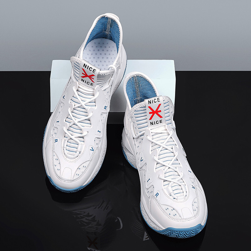 Ležerna sportska obuća s kokicama, muška moda, udobne, otporne na habanje, košarkaške cipele