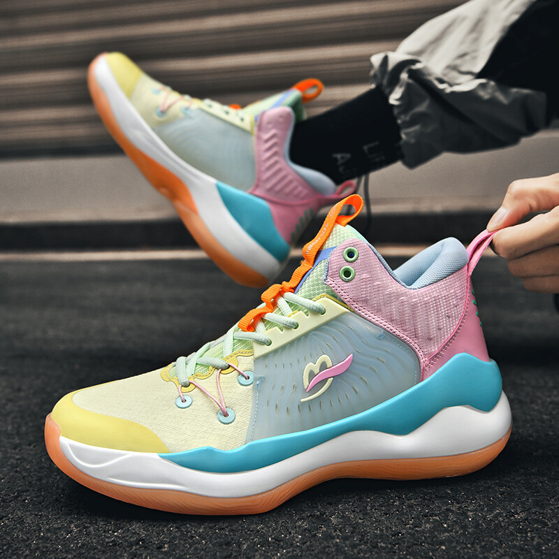 Borbene košarkaške cipele koje apsorbiraju udarce, muške 2024., nove sportske cipele za mlade, studenti, profesionalne prozračne neklizajuće sportske cipele, plima