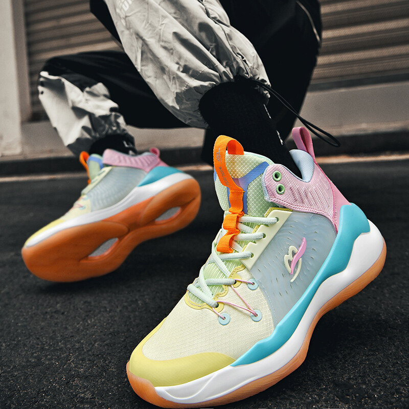 Borbene košarkaške cipele koje apsorbiraju udarce, muške 2024., nove sportske cipele za mlade, studenti, profesionalne prozračne neklizajuće sportske cipele, plima