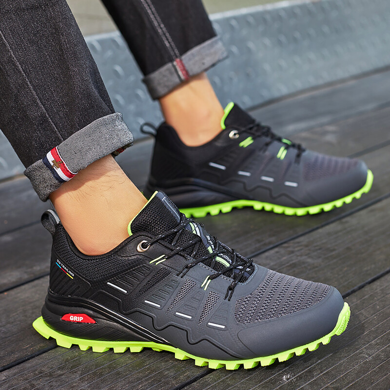 Muške cipele za hodanje, vanjske, neklizajuće, visokokvalitetne kožne tenisice za planinarenje, kampiranje, velika veličina 2024. Nove trendi sportske cipele za muškarce