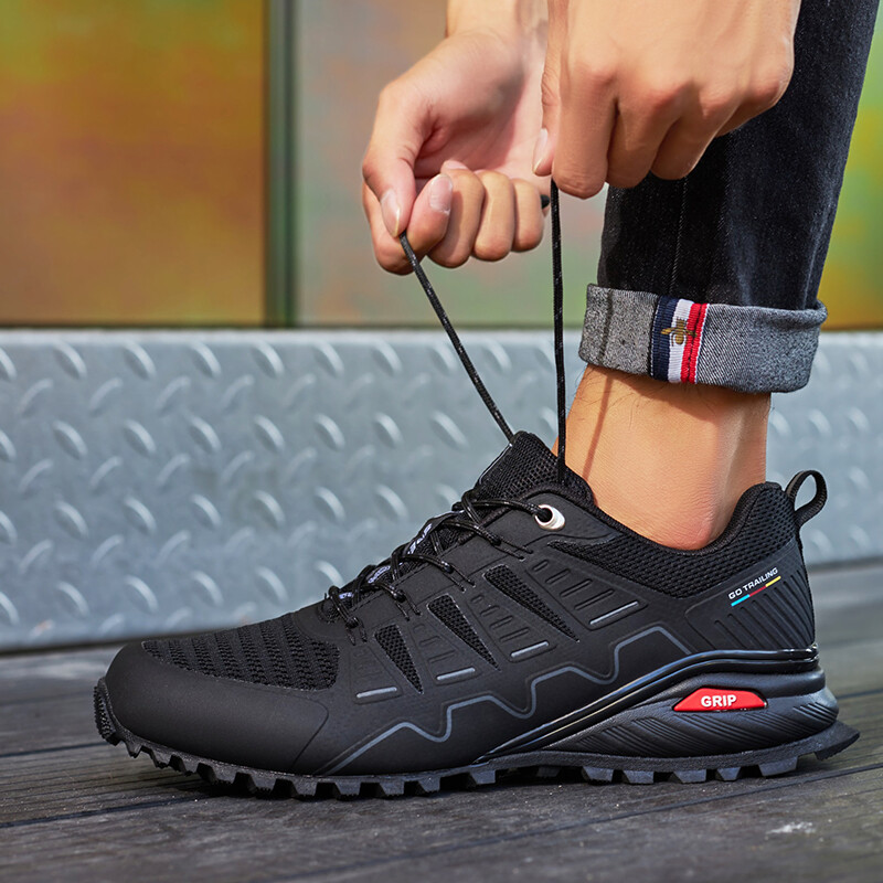 Muške cipele za hodanje, vanjske, neklizajuće, visokokvalitetne kožne tenisice za planinarenje, kampiranje, velika veličina 2024. Nove trendi sportske cipele za muškarce
