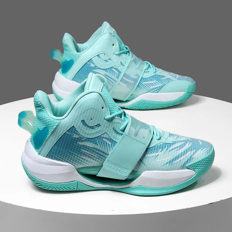 Modna ležerna sportska obuća Lijepe boje, mekana, udobna, uniseks, trendi košarkaška sportska obuća, visoka elastična apsorpcija udaraca