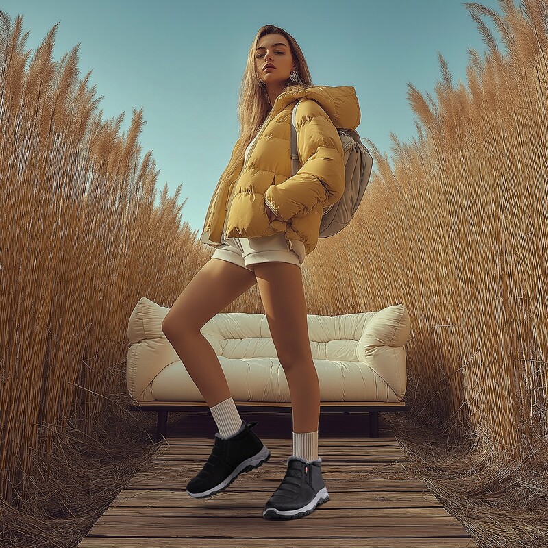 Zimske čizme za snijeg Ženske ležerne gležnjače Tople udobne tenisice Neklizajuće Botas ženske cipele Zapatos Hombre2024