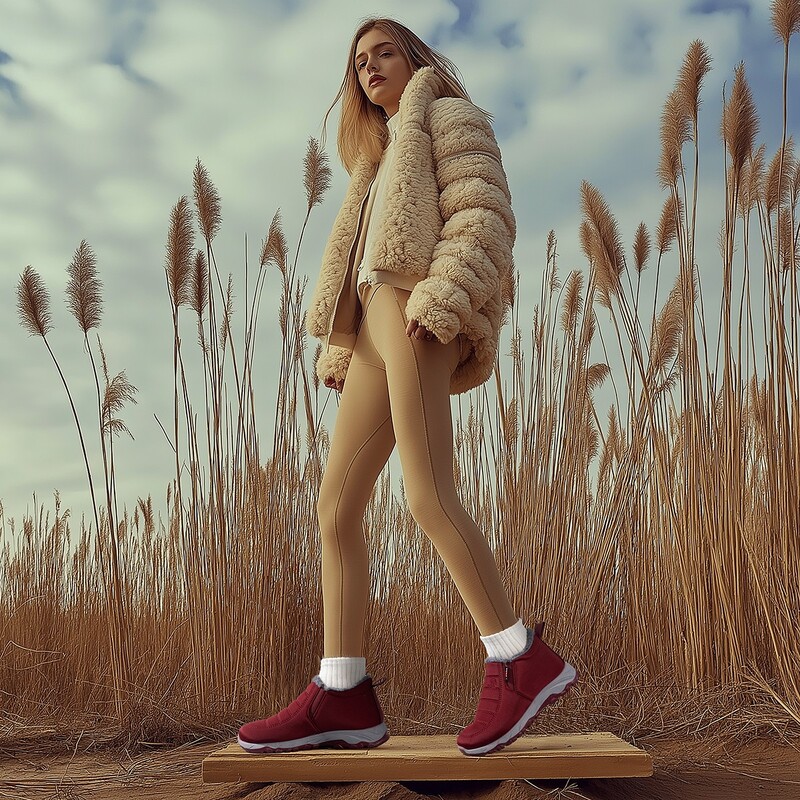 Zimske čizme za snijeg Ženske ležerne gležnjače Tople udobne tenisice Neklizajuće Botas ženske cipele Zapatos Hombre2024