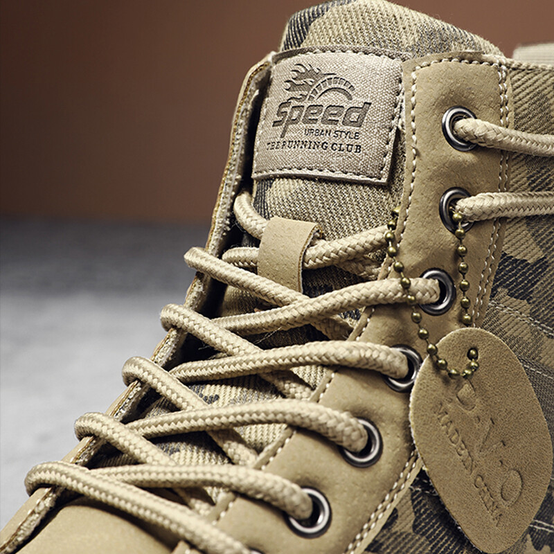 Jesen i zima nove muške maskirne čizme trend ležerne martinke retro pustinjske vojne čizme, čizme za planinarenje na otvorenom