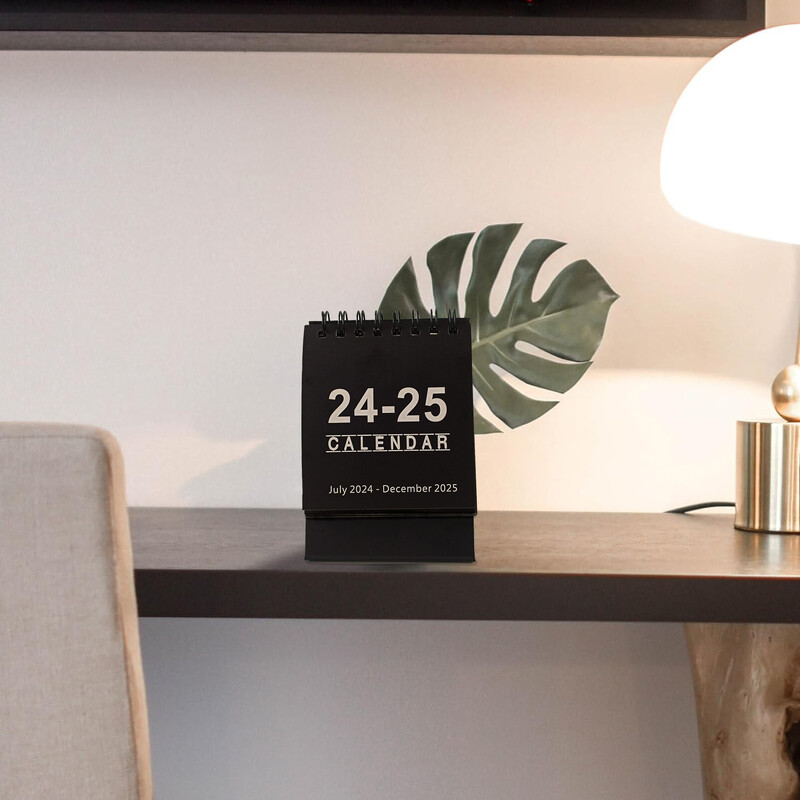 Νέα άφιξη Ιούλιος 2024 έως Δεκέμβριος 2025 Σημείωση Σημειώματος Διακόσμησης Γραφείου Monthes Ημερολόγιο Protable To Do List Mini Book Stationery