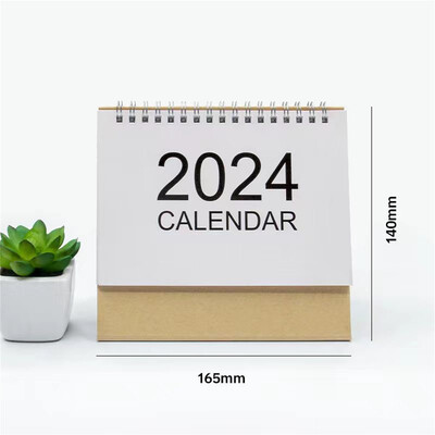 Neliels kalendārs, rakstāmgalds, apgriežams galds, stāvošs plānotājs, 2024. gada galds, darbvirsma, ikmēneša, ikdienas noplēšamais spilventiņš, iknedēļas mini statīvs