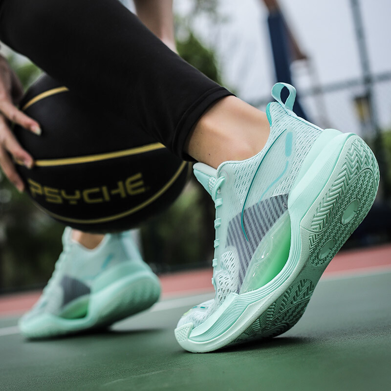 Super lagane košarkaške cipele, muške cipele, lagane profesionalne obuće, stvarne borbene fluorescentne sportske cipele za apsorpciju udara