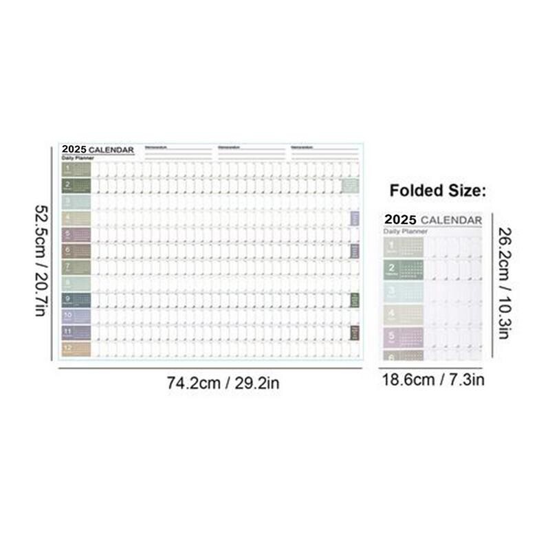 2025 m. sieninis kalendorius Plakatų kalendorius Sieniniai kalendoriai Sieninis kalendorius 2025 m. metinis kalendorius 12 mėnesių planavimo planas