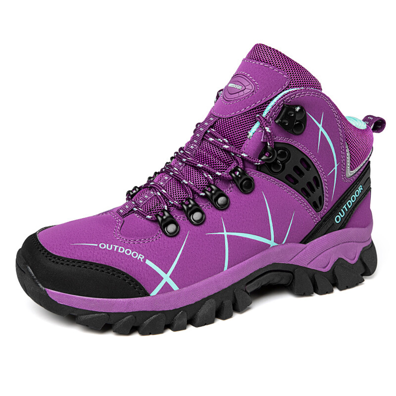 Jesen Zima Ženske Kožne Vanjske Gležnjače Cipele Za Planinarenje Planinarske Tenisice Za Planinarenje Plišane Tople