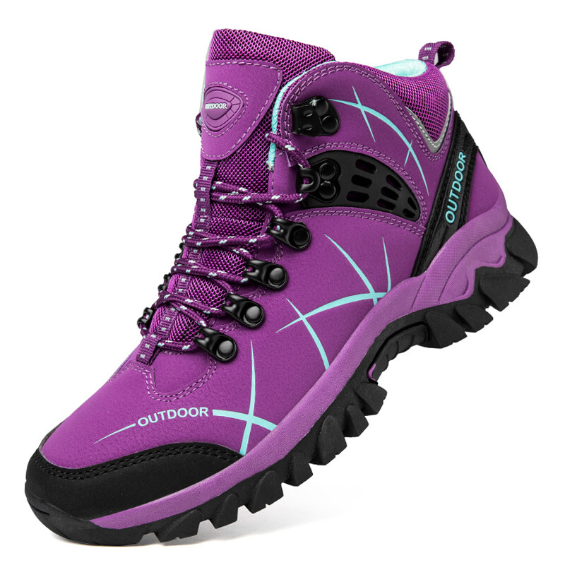 Jesen Zima Ženske Kožne Vanjske Gležnjače Cipele Za Planinarenje Planinarske Tenisice Za Planinarenje Plišane Tople