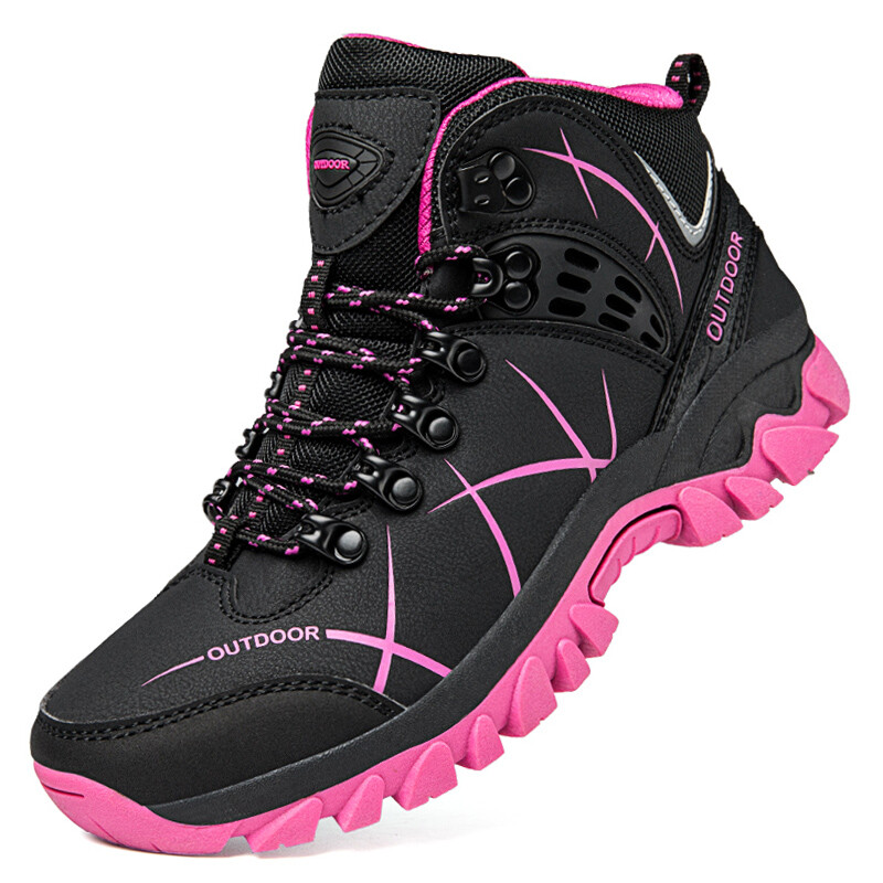 Jesen Zima Ženske Kožne Vanjske Gležnjače Cipele Za Planinarenje Planinarske Tenisice Za Planinarenje Plišane Tople