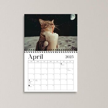 Wall Calendar 2025 Cats Monthly Wall Calendar Theme Family Planner & Daily Organizer 2025 Wall Calendars For Planning