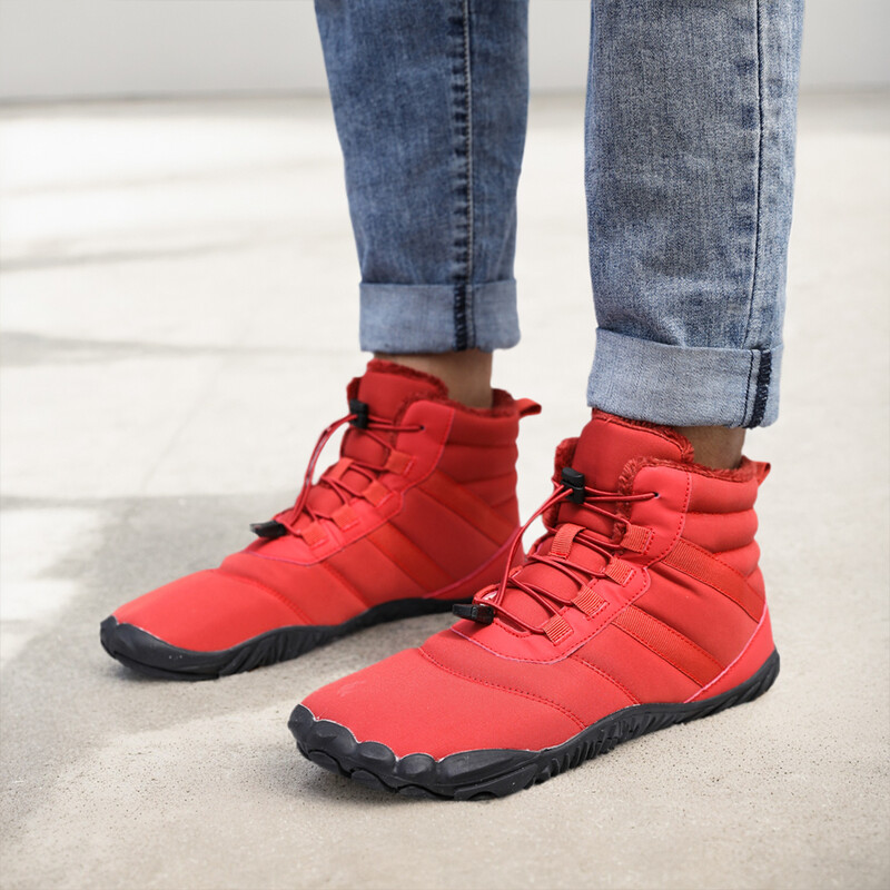 Zimske čizme za snijeg Neklizajuće zimske tenisice za trčanje Vodootporne ležerne cipele za bosu Zadebljane termo gležnjače za muškarce Žene