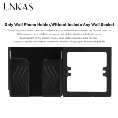 UNKAS Type-C USB rūdīta stikla panelis pelēks ES/Spānija/Krievija Sienas barošanas ligzda, iezemēta ar ātrās lādētāja kontaktligzdu Saglabāt bērnu