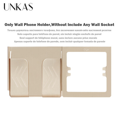 UNKAS Type-C USB rūdīta stikla panelis pelēks ES/Spānija/Krievija Sienas barošanas ligzda, iezemēta ar ātrās lādētāja kontaktligzdu Saglabāt bērnu