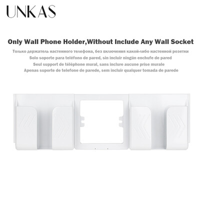 UNKAS Type-C USB rūdīta stikla panelis pelēks ES/Spānija/Krievija Sienas barošanas ligzda, iezemēta ar ātrās lādētāja kontaktligzdu Saglabāt bērnu