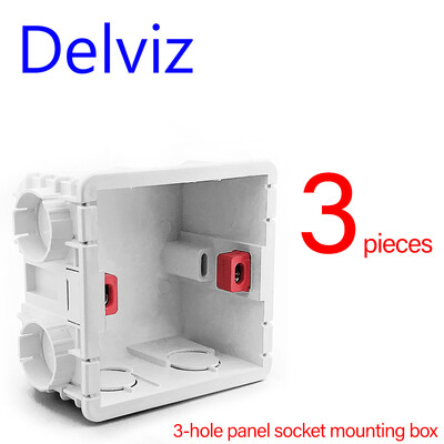 Delviz DIY kombinētā slēdža ligzda, savienojums Vairāki interfeisi Balts panelis, RJ45 TV 2 virzienu slēdzis, ES standarta strāvas kontaktligzda