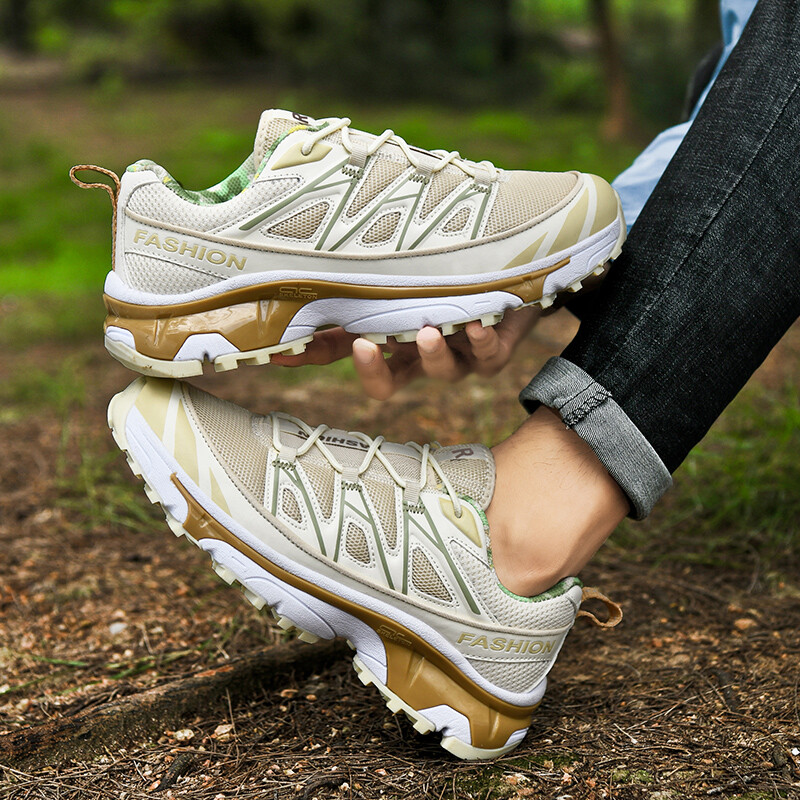 Obuća za planinarenje za muškarce, velike veličine, vanjska, protuklizna, prozračna, planinarenje, planinarenje, hodanje, kampiranje, staza, penjanje, slobodno vrijeme, tenisice