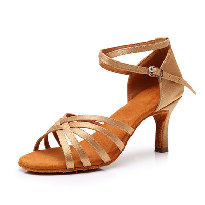 Melni latino deju apavi sievietēm Sieviešu meiteņu balles kurpes Jazz Salsa deju kurpes iekštelpu sporta apavi ar mīkstu zoli 5/7 cm
