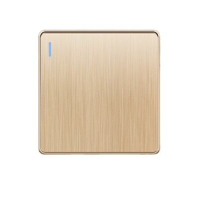 Depoguye Gold UK Plug USB sienas barošanas ligzda, 220 V mobilā tālruņa lādētāja adapteris, pie sienas stiprināma universāla 5 caurumu ligzda ar slēdzi