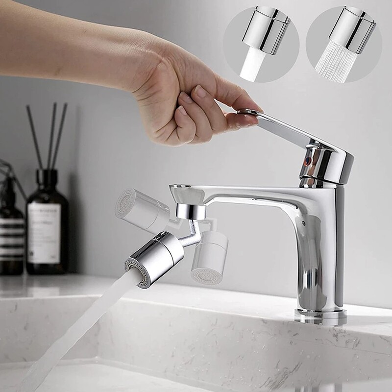 720° Universal Baucet Kitchen Anti-splash Aerator Βρύση μπάνιου Βρύση Περιστρεφόμενη Βρύση Ψεκαστήρας Εξοικονόμησης νερού Βρύσης Ακροφύσιο Επέκτασης