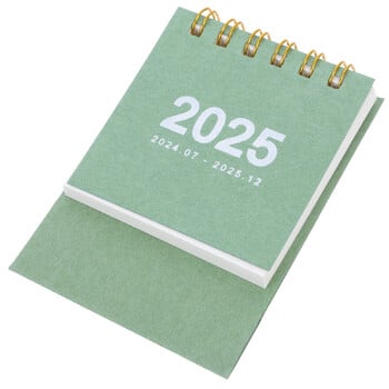 2025 Desk Calendar Small 2024-2025 Οικιακό αξεσουάρ σπιτιού Διακοσμητικό Μηνιαίο Γραφείο Επιτραπέζιου Βιβλίου