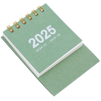 2025 Desk Calendar Small 2024-2025 Οικιακό αξεσουάρ σπιτιού Διακοσμητικό Μηνιαίο Γραφείο Επιτραπέζιου Βιβλίου