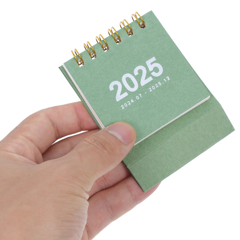 2025. Stolni kalendar Mali 2024.-2025. Kućanski pribor za dom Dekorativni mjesečni stolni ured za knjige