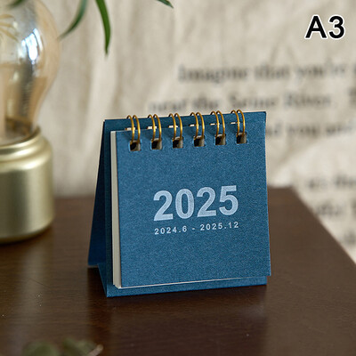 2025. gada mazais galda kalendārs, kabatas portatīvais kalendārs, darbvirsmas noformējums, mini vienkāršs kalendārs, ikdienas piezīmju kalendārs, mācību plānotājs