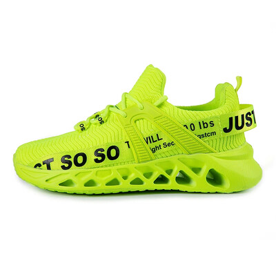 Just So So Kurpes Vīriešu āra kedas Sieviešu elpojoši skriešanas apavi Tīkla sporta apavi kedas Unisex trenažieri staigāšanai 46.izmērs
