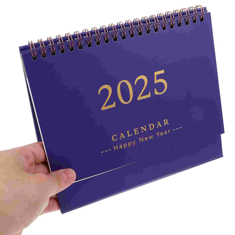 2025 Επιτραπέζιο Ημερολόγιο Διακοσμητικό Μήνας Μικρό Σπιράλ Ψηφιακό Ρολόι Μίνι 2024 Χάρτινες Διακοσμήσεις τραπεζιών γραφείου