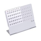 Pārnēsājama izmēra Kompakta Izsmalcināta daudzpusīga funkcionalitāte Gluds Stilīgs Perpetual Calendar Galdvirsmas mājas dekors Moderns, personalizēts