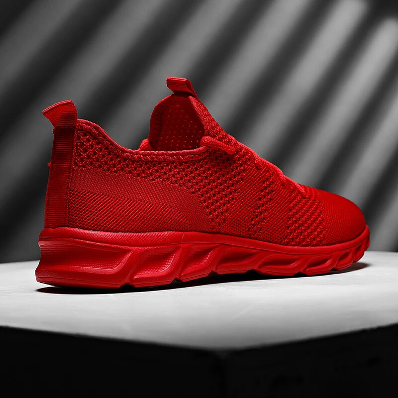 Karštas išpardavimas Lengvi vyriški bėgimo bateliai Patogūs, kvėpuojantys vyriški sportiniai bateliai, laisvalaikio neslystantys ir dėvėjimuisi atsparūs bėgimo vyriški sportiniai batai