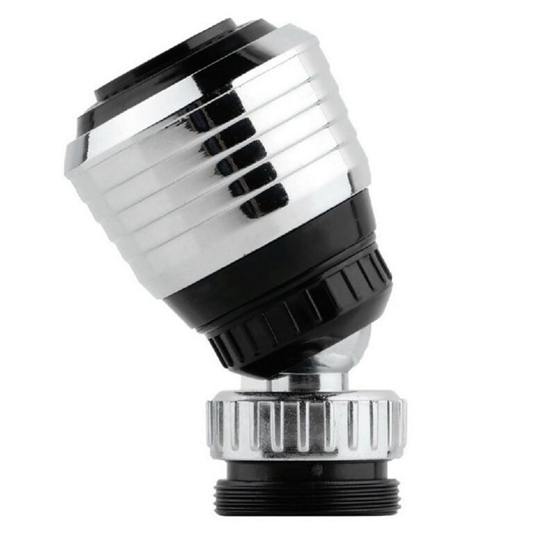 Φυσαλίδα νερού βρύσης Εξοικονόμηση βρύσης Αερωτής Διαχύτης Αύξηση πίεσης νερού 360 περιστροφική περιστροφή ακροφύσιο βρύσης Προσαρμογέας φίλτρου κατά του πιτσιλίσματος