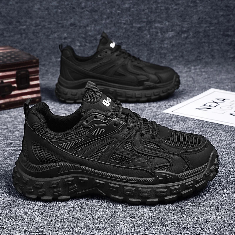 Ανδρικά παπούτσια πεζοπορίας εξωτερικού χώρου Αντιολισθητικά παπούτσια αναρρίχησης Πεζοπορία Κυνηγετικά αθλητικά παπούτσια Αθλητικά παπούτσια για τρέξιμο για περπάτημα Αναπνεύσιμα περιστασιακά παπούτσια