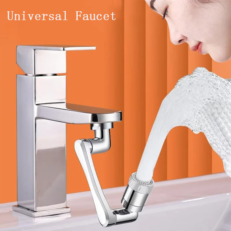 Universal 1080 Rotation Faucet Extender Ψεκαστήρας Κεφαλή για Επέκταση Νιπτήρα Κουζίνας Ακροφύσιο ψεκασμού βρύσης νεροχύτη φυσαλίδων βρύσης