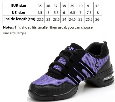 Deju apavi sporta piedāvājums Modern deju džeza apavi Mīksta ārējā zole Breath deju apavi kedas sievietēm un meitenēm treniņu apavi