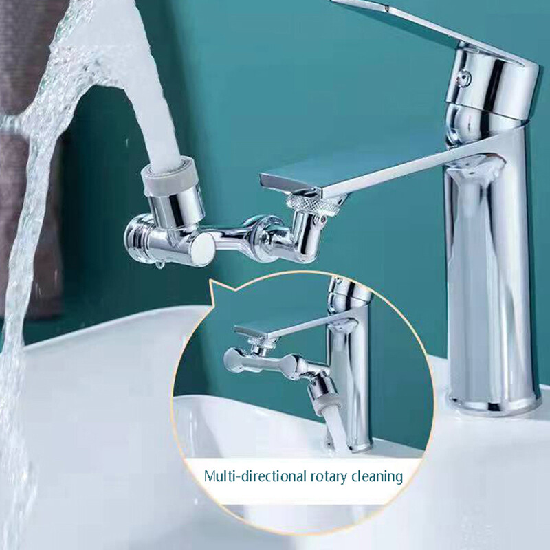 Universal Faucet Extend Tube Splash Spray Head 1080 μοιρών Περιστρεφόμενη βρύση Filter Water Bubbler Ακροφύσιο βρύσης αερισμού βρύσης