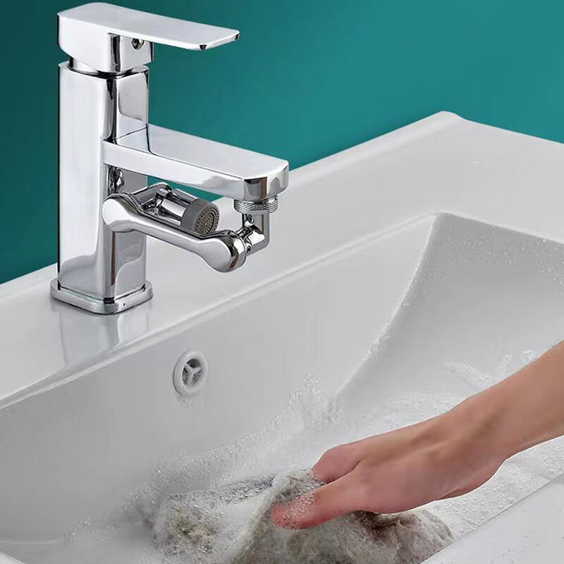 Universal Faucet Extend Tube Splash Spray Head 1080 μοιρών Περιστρεφόμενη βρύση Filter Water Bubbler Ακροφύσιο βρύσης αερισμού βρύσης